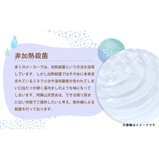 ふるさと納税 水・ミネラルウォーター 熊本県 - 熊本 の おいしい お水 阿蘇山 天然水 330ml × 48本 （ 2ケース ） 水 特級水 飲料 飲み物 ドリンク ミネラル…の画像