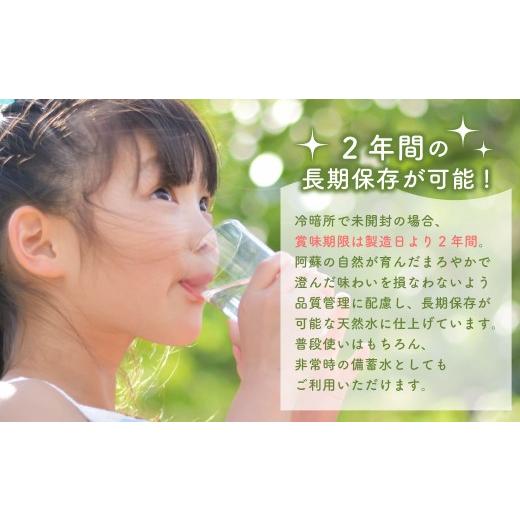 ふるさと納税 水・ミネラルウォーター 熊本県 - 熊本 の おいしい お水 阿蘇山 天然水 330ml × 48本 （ 2ケース ） 水 特級水 飲料 飲み物 ドリンク ミネラル…の画像