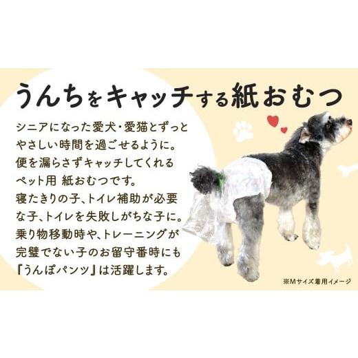 ふるさと納税 雑貨・日用品 福岡県 北九州市 うんぽパンツ Mサイズ 150個入り ペット用品 老犬介護 犬用 猫用 ペット用 ペット用紙オムツ ペット用紙おむつ ペ…の画像