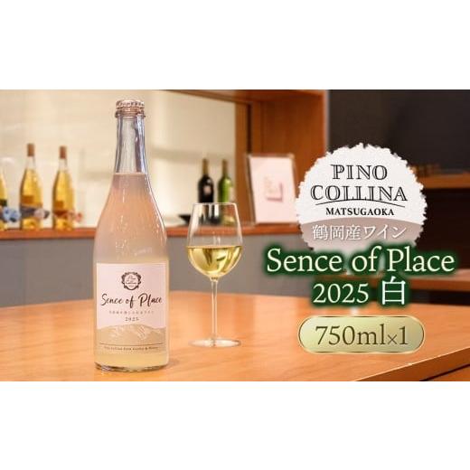 ふるさと納税 ワイン 白ワイン 山形県 鶴岡市 鶴岡産白ワイン Sence of Place 2025(白) 750ml×1本 株式会社エルサン 国産 日本 ワイン