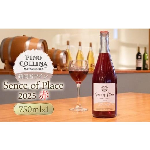 ふるさと納税 ワイン 白ワイン 山形県 鶴岡市 鶴岡産赤ワイン Sence of Place 2025(赤) 750ml×1本 株式会社エルサン 国産 日本ワイン
