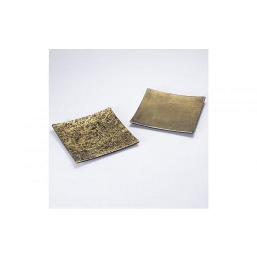 ふるさと納税 伝統技術 石川県 金沢市 風まぜ雪・雲間の月影 小 ペア(金箔四号色)金箔 高級 プレゼント 風まぜ雪 雲間の月影 ペア 伝統 工芸品 石川 金沢 北…