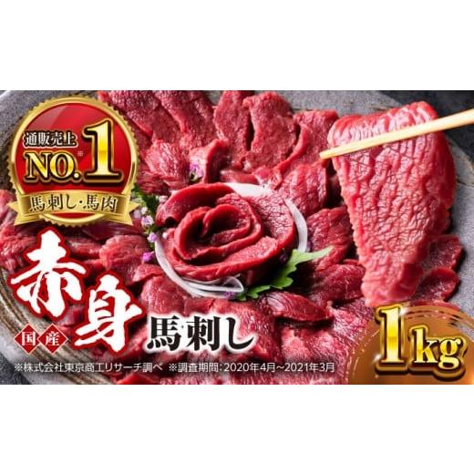 ふるさと納税 馬肉 熊本県 合志市 国産 赤身馬刺しセット 約1000g (50g×20パック) 熊本馬刺し ばさし 赤身 馬刺し 小分け 冷凍 馬肉 馬刺 ヘルシー 真空 パッ…