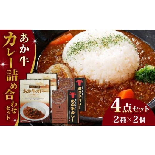 ふるさと納税 牛肉 カレー・シチュー 熊本県 合志市 あか牛 カレー 詰め合わせ セット 有限会社 三協畜産