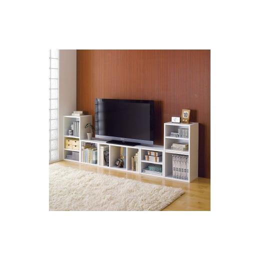 ふるさと納税 雑貨・日用品 東京都 中野区 お得な6個セット 組み合わせ自在なシステムボックス ホワイト _1300400439_01 ホワイト