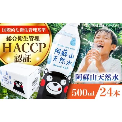 ふるさと納税 水・ミネラルウォーター 500mL〜999mL 熊本県 菊陽町 阿蘇山天然水 500ml 24本×1ケース 天然水 水 ミネラルウォーター 備蓄 熊本 菊陽町 熊本 …