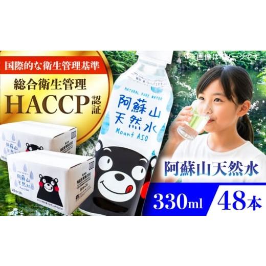 ふるさと納税 水・ミネラルウォーター 〜499mL 熊本県 菊陽町 阿蘇山天然水 330ml 計48本(24本×2ケース) 天然水 水 ミネラルウォーター 備蓄 熊本 菊陽町 丸…