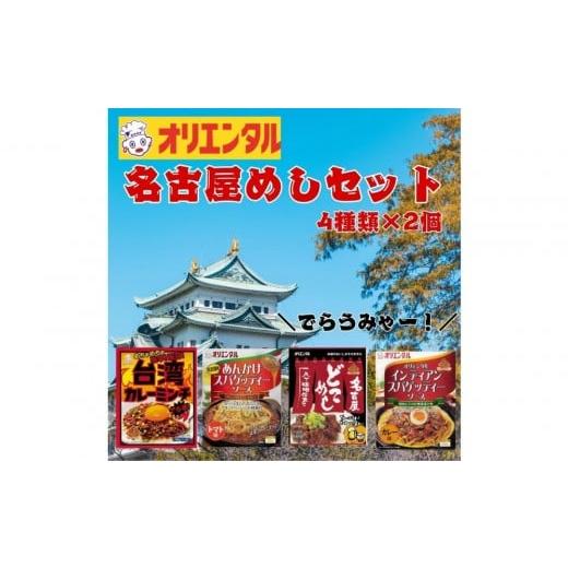 ふるさと納税 加工品等 レトルト 愛知県 稲沢市 オリエンタル名古屋めしセット(4種類×2個)