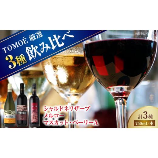 ふるさと納税 ワイン セット 広島県 三次市 スピード発送 ワインセット 厳選TOMOEワイン3本セット 赤ワイン 白ワイン 受賞 ワイン 飲み比べ ワインセット お…
