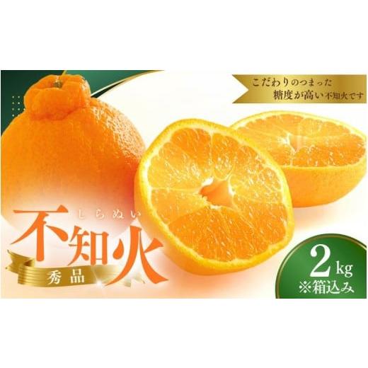 ふるさと納税 みかん・柑橘類 デコポン 和歌山県 すさみ町 先行予約 秀品 ハウス不知火 2kg 箱込み L〜4Lのサイズおまかせ 2026年1月下旬から2026年2月下旬…