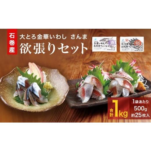 ふるさと納税 魚貝類 さんま 宮城県 石巻市 大とろいわし さんま 欲張り セット フィーレ フィレ イワシ いわし 鰯 秋刀魚 サンマ 魚介 魚介類 海鮮 新鮮 冷凍…