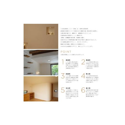 ふるさと納税 伝統技術 高知県 南国市 自然派しっくい白亜専用 下塗り材 ナチュラルベース 水練り 18kg 32m2 | DIY 初心者 簡単 しっくい 漆喰 こだわり 自然…の画像
