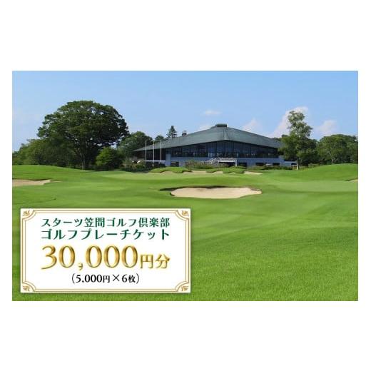ふるさと納税 ゴルフ場利用券 茨城県 笠間市 ゴルフ プレーチケット 30,000円分 スターツ笠間ゴルフ倶楽部 ゴルフプレー券 ゴルフ ゴルフ場 プレー券 チケット…