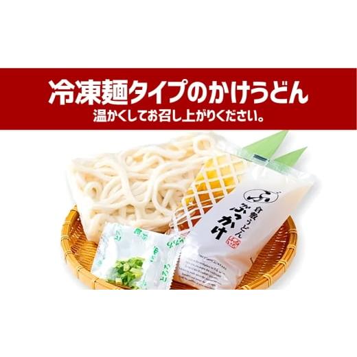 ふるさと納税 うどん 生・半生めん 岡山県 倉敷市  3ヶ月定期便 かけうどん だし凍らし麺 8人前×3回 うどん 麺類 麺 冷凍 ぶっかけうどん タレ つゆ 岡山県 …_4