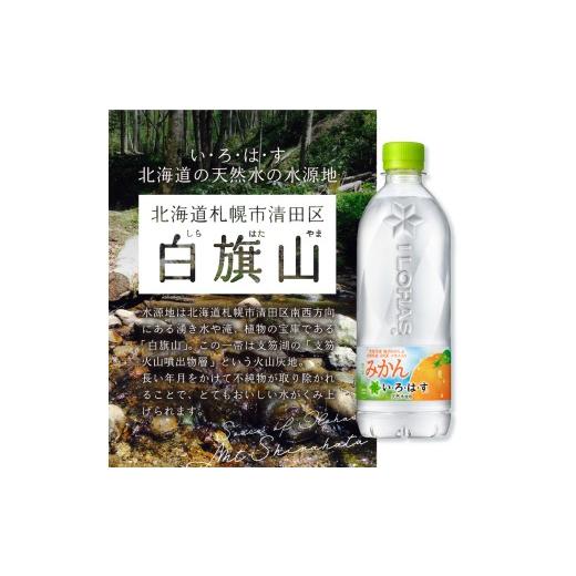 ふるさと納税 水・ミネラルウォーター 500mL〜999mL 北海道 札幌市  ２ヶ月定期便 い・ろ・は・す みかん 540mlPET×48本｜コカ・コーラ 飲料 ドリンク 飲み…の画像