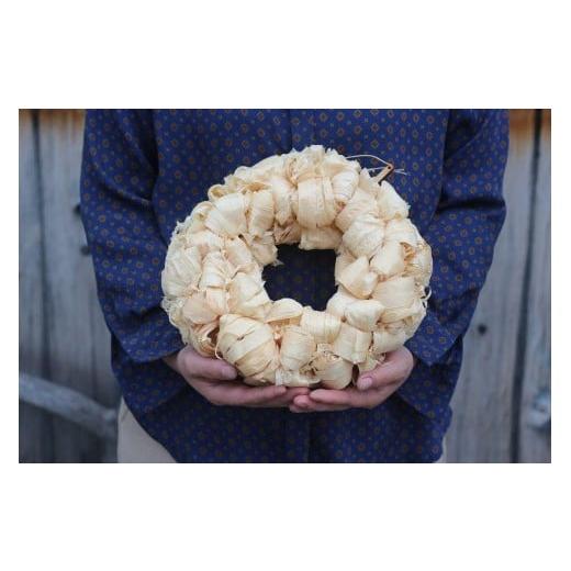 ふるさと納税 雑貨・日用品 インテリア 兵庫県 多可町 多可ひのきのリース 小 完成品 1289