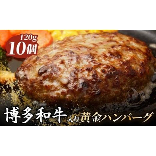 ふるさと納税 牛肉 ハンバーグ 福岡県 篠栗町 博多和牛入りハンハ?ーク?120g×10個