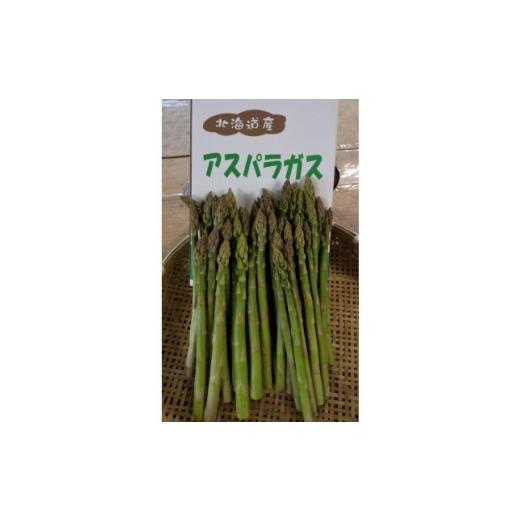 ふるさと納税 野菜類 アスパラガス 北海道 安平町 安平町出口農園 の 旨っ ハウスグリーンアスパラガス 800g 1680762