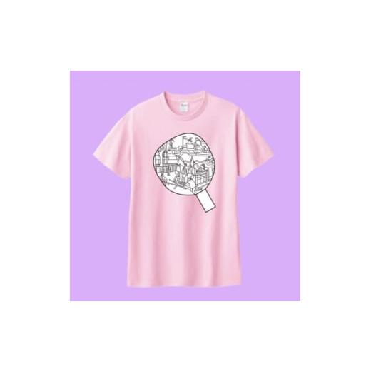 ふるさと納税 服 子ども 大阪府 忠岡町 あうわぬりえ(だんじりうちわ柄、ピンク、110cm) 1683309