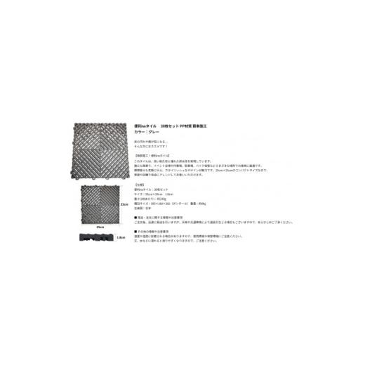 ふるさと納税 雑貨・日用品 愛知県 豊明市 便利naタイル カラー:グレー 1676517