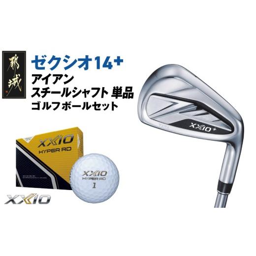 ふるさと納税 ゴルフグッズ クラブ 宮崎県 都城市 ゼクシオ 14+ アイアン スチールシャフト 単品 5/S [2025年モデル]ゴルフボールセット_IB-C702-5S 5/S