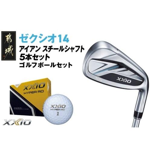ふるさと納税 ゴルフグッズ クラブ 宮崎県 都城市 ゼクシオ 14 アイアン スチールシャフト 5本セット R [2025年モデル]ゴルフボールセット_IC-C701-R 5本セ…