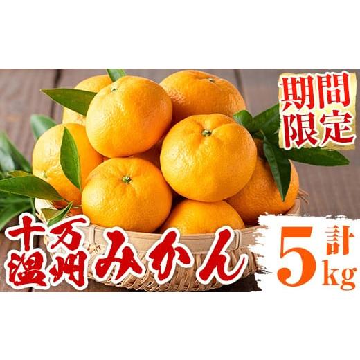 ふるさと納税 みかん・柑橘類 鹿児島県 さつま町 s765 先行予約受付中 2025年12月中旬より順次発送 十万温州みかん(計約5kg・M〜Lサイズ) 鹿児島 国産 九州産 …