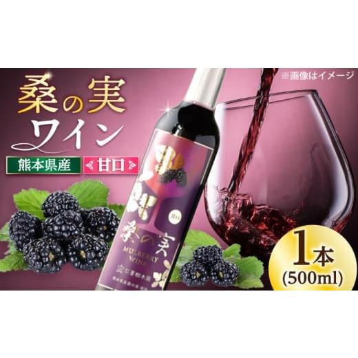 ふるさと納税 ワイン 赤ワイン 熊本県 合志市 桑の実 ワイン (甘口) 500ml×1本 株式会社 峯樹木園 合志市 熊本県 熟成ワイン ワイン わいん 酒 お酒 洋酒 …