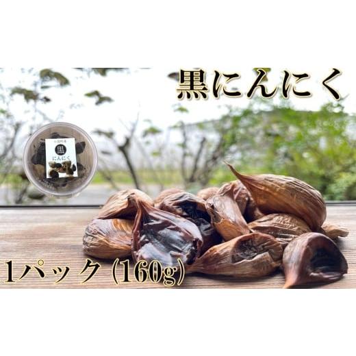 ふるさと納税 野菜類 山形県 小国町 黒にんにく(1パック×160g)