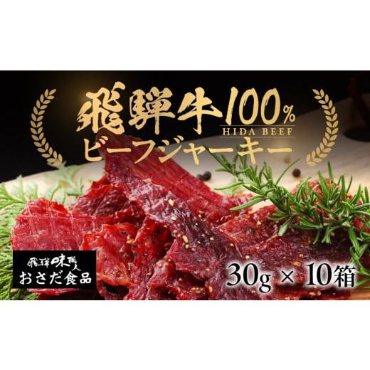 ふるさと納税 牛肉 岐阜県 下呂市 年内順次発送 飛騨牛 干し肉ビーフジャーキー 30g×10箱 ギフト 贈答 贈り物 国産 つまみ おつまみ お酒に ギフト 珍味 飛…
