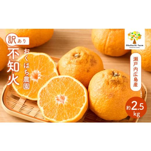 ふるさと納税 果物類 みかん 広島県 三原市 おくはち農園 [訳あり]不知火 (しらぬい)2.5kg [2026年3月〜4月発送予定]栽培期間中 防腐剤 ワックス 不使…