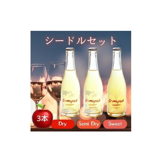 ふるさと納税 ワイン 長野県 飯田市 シードル 3本 セット | 太陽農場 シードル 酒 自社栽培 りんご 甘口 辛口 セット ギフト 贈り物 プレゼント 飲み比べ 長野…