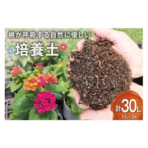 ふるさと納税 花・苗木 宮崎県 日向市 培養土 10L 3袋 計 30L 大地商会 宮崎県 日向市 452061633 軽い ふかふか 植物 観葉植物 ガーデニング 園芸 家庭菜園 花…