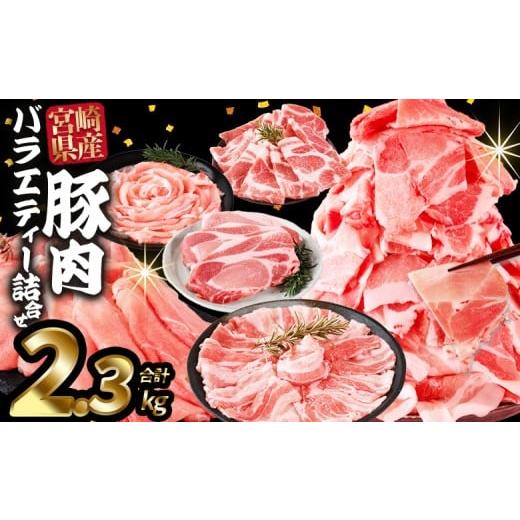 ふるさと納税 豚肉 セット 宮崎県 国富町 1月お届け 豚肉バラエティー詰合せセット 2.3kg 2026年1月に順次出荷 国産 宮崎県産 ぶた にく 精肉 とんかつ トンカ…