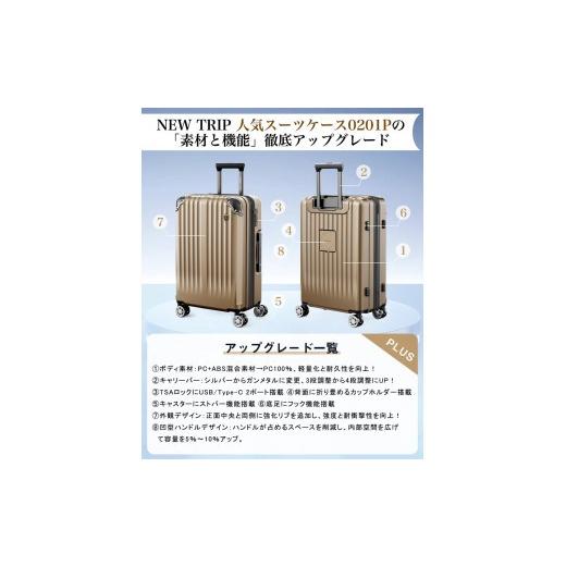 ふるさと納税 カバン 埼玉県 さいたま市 NEWTRIP0201p スーツケース