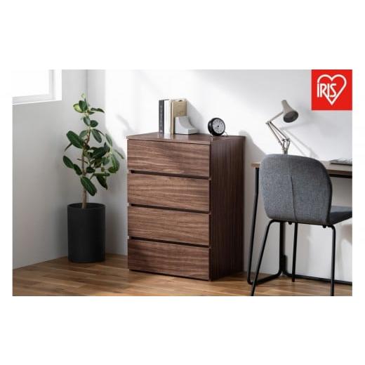 ふるさと納税 家具 タンス・チェスト 宮城県 角田市 組立簡単ウッドチェスト KKWC-590 ウォールナット