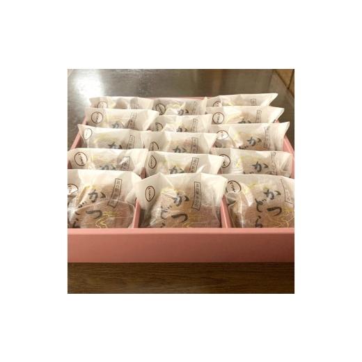 ふるさと納税 和菓子 どら焼き 茨城県 城里町 かつどら15個入り つぶあん (AF096)の画像