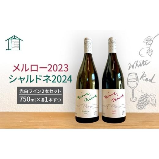 ふるさと納税 ワイン 赤ワイン 長野県 小諸市 赤・白ワイン2本セット メルロー2023 シャルドネ2024 長野 信州 小諸市ワイン 赤ワイン 白ワイン No.5915…