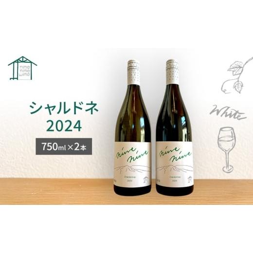 ふるさと納税 ワイン 白ワイン 長野県 小諸市 白ワイン2本セット Chardonnay/シャルドネ 2024 長野 信州 小諸市ワイン 白ワイン  