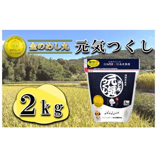 ふるさと納税 米 福岡県 行橋市 CE-107_令和7年米 金のめし丸元気つくし 2Kg(1袋)