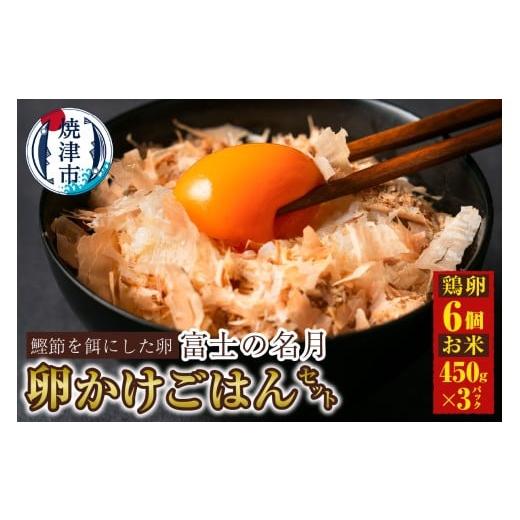 ふるさと納税 米 コシヒカリ 静岡県 焼津市 a11-164 富士の名月 卵かけごはん セット