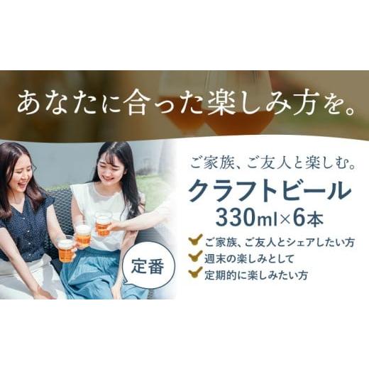 ふるさと納税 ビール 北海道 浦幌町 クラフトビール 330ml 6本 RIKKA 酒 ビール《30日以内に出荷予定(土日祝除く)》北海道 浦幌町 大麦 浦幌町産 お酒 樽 アル…の画像