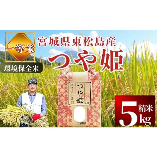 ふるさと納税 米 つや姫 宮城県 東松島市 令和7年産 数量限定 新米 つや姫 精米 5kg × 1袋 つやひめ 米 ご飯 ごはん おにぎり お弁当 お米 こめ 環境保全米 …