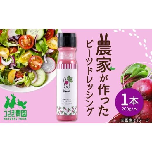 ふるさと納税 調味料・油 ドレッシング 熊本県 合志市 農家が作ったビーツドレッシング 1本 うさぎ農園