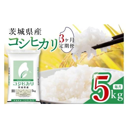 ふるさと納税 米 コシヒカリ 茨城県 水戸市 数量限定 3ヶ月定期便 茨城県産コシヒカリ5kg×3回 定期便 お米 ごはん こしひかり おにぎり ごはん 茨城県 水戸…