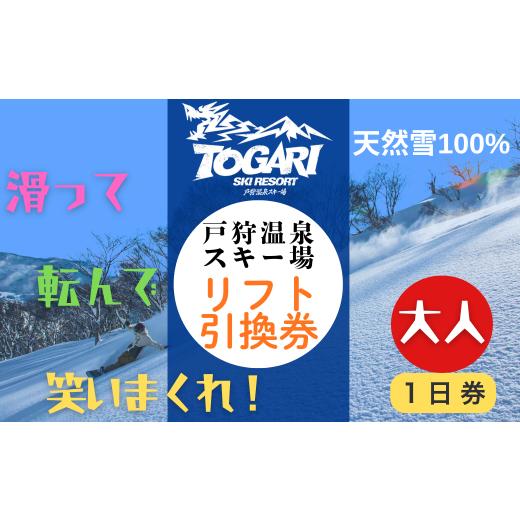 ふるさと納税 スキーチケット 長野県 飯山市 戸狩温泉スキー場 1日リフト券引換券 1枚(T-20)