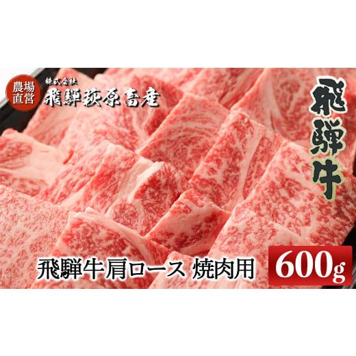 ふるさと納税 牛肉 焼肉・バーベキュー 岐阜県 下呂市 年内順次発送 飛騨牛肩ロース 600g(焼肉用) 年内配送 年内発送 年内に届く 年内お届け 牛 牛肉 ブラ…