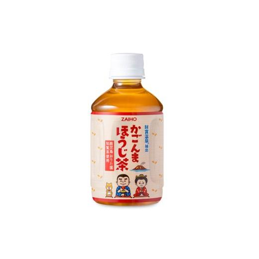 ふるさと納税 お茶類 ほうじ茶（飲料） 鹿児島県 垂水市 C3-22142／ 3回定期 かごんまほうじ茶 280ml×48本 ペットボトルの画像