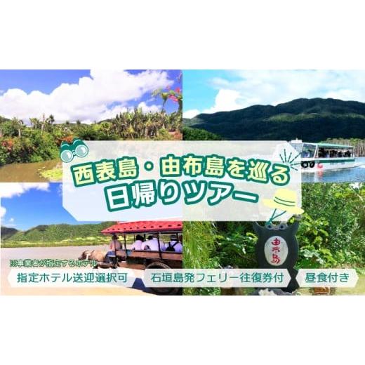 ふるさと納税 体験チケット 沖縄県 竹富町 西表島・由布島を巡る日帰りツアー 〜マングローブ遊覧+水牛車+由布島たっぷり90分 石垣島発着/半日/昼食/送…