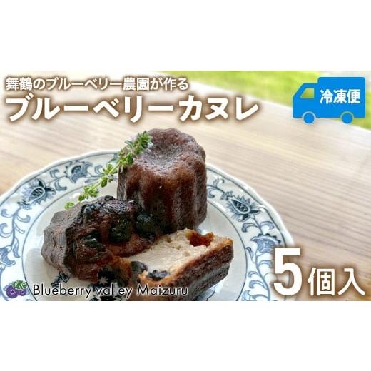 ふるさと納税 焼菓子・チョコレート 京都府 舞鶴市 ブルーベリー カヌレ 5個 Blueberry valley Maizuru産ブルーベリーを使用 | 特製カヌレ ブルーベリーカヌレ…